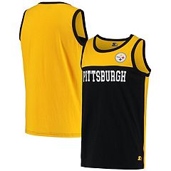 Pittsburgh Steelers Big & Tall Muscle Tank Top - Black