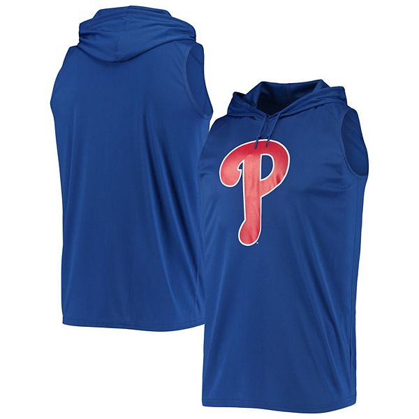 Stitches Royal Philadelphia Phillies Logo Sweatshirt 