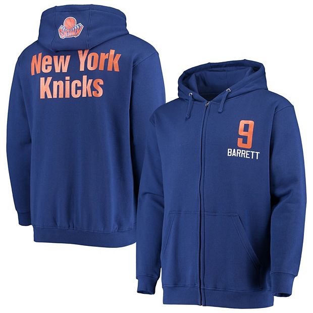 Nike Men's RJ Barrett Gray New York Knicks Icon Performance T-shirt