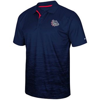 Men's Colosseum Navy Gonzaga Bulldogs Marshall Polo