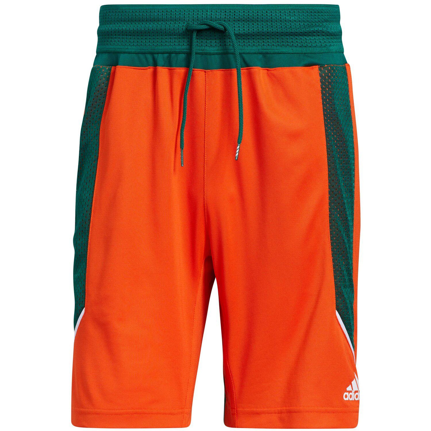 mens orange adidas shorts