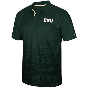 Men's Colosseum Green Colorado State Rams Marshall Polo