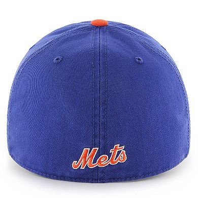 Men's '47 Royal/Orange New York Mets Team Franchise Fitted Hat