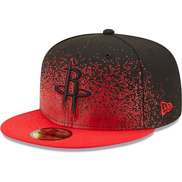 Men's Chicago Bulls New Era Red/Black Fade Up 59FIFTY Fitted Hat