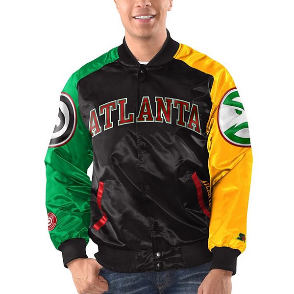 Atlanta hawks best sale starter jacket