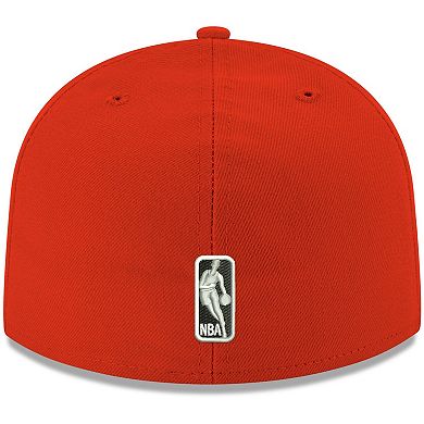 Men's New Era Red Chicago Bulls Official Team Color 59FIFTY Fitted Hat