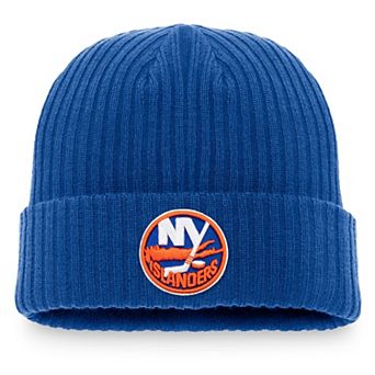 Men's Fanatics Branded Royal New York Islanders Core Primary Logo Cuffed Knit Hat