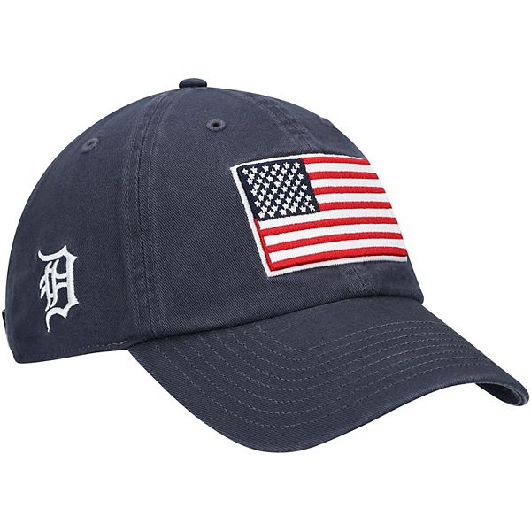 47 Navy Detroit Tigers Heritage Clean Up Adjustable Hat