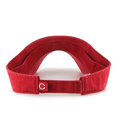 Men's '47 Red Cincinnati Reds Clean Up Adjustable Visor