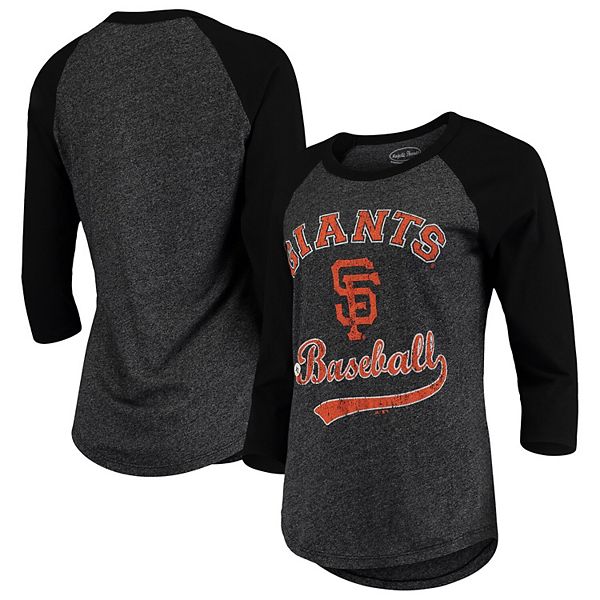  Nike San Francisco Giants Women's Tri-Blend 3/4-Sleeve