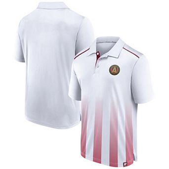 Men's Fanatics Branded White Atlanta United FC Line Up Fade Polo