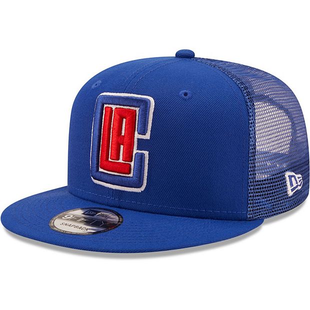 LOS ANGELES CLIPPERS CLASSIC LOGO SNAPBACK HAT (ROYAL BLUE)