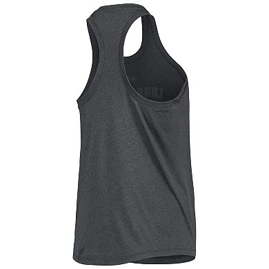 Women's Nike Anthracite Texas Longhorns Arch & Logo Classic Performance Tank Top