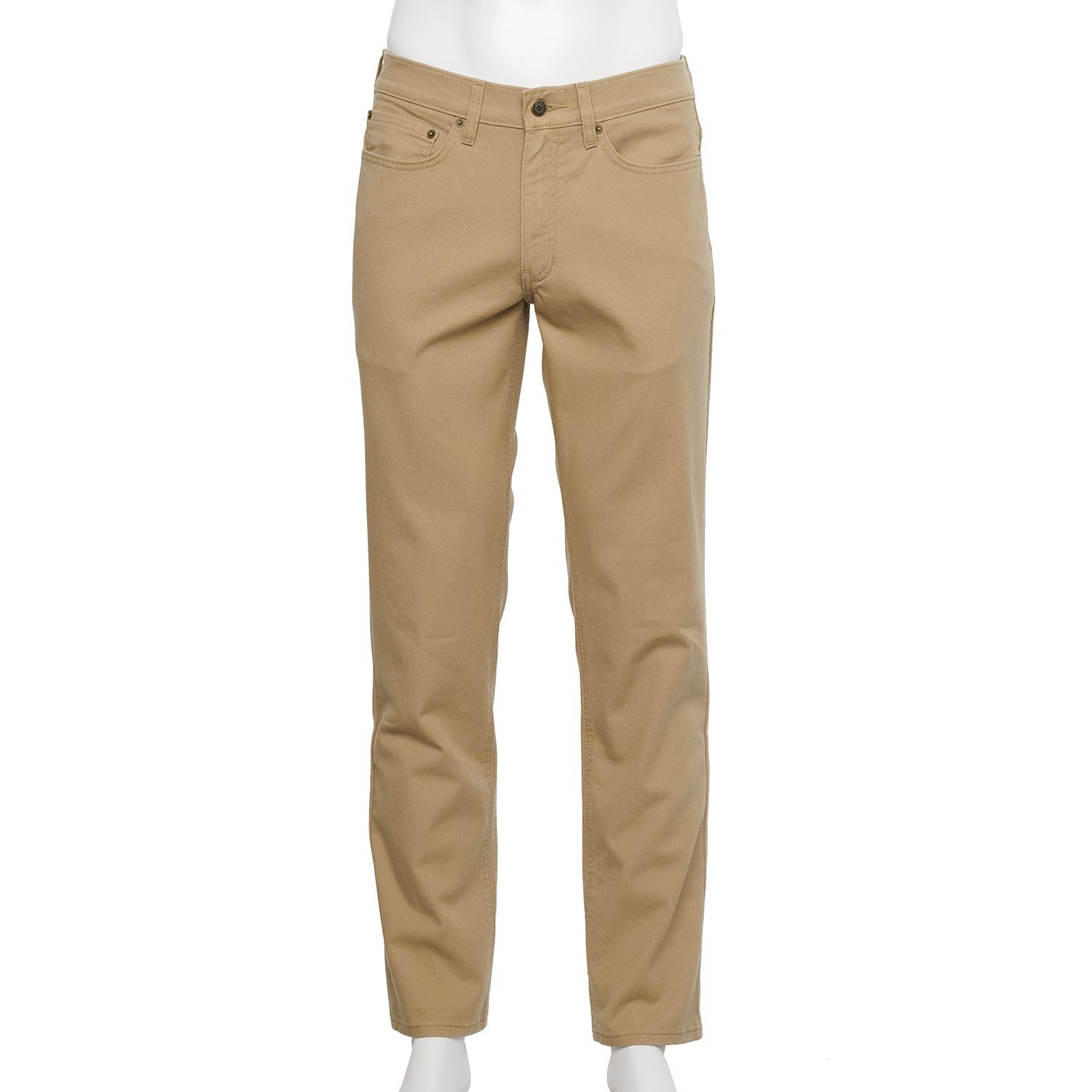 kohls khaki skinny jeans