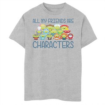 Disney / Pixar's Toy Story Aliens Boys 6-20 All My Friends Are Characters Graphic Tee