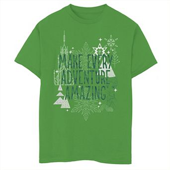 Disney's Frozen Boys 8-20 Every Adventure Quote Graphic Tee