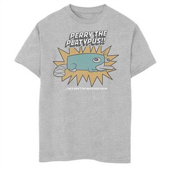 Disney's Phineas & Ferb Boys 8-20 Perry The Platypus Graphic Tee