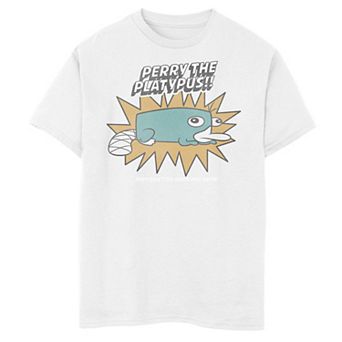 Disney's Phineas & Ferb Boys 8-20 Perry The Platypus Graphic Tee