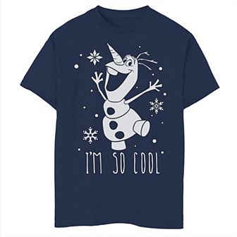 Disney's Frozen Boys 8-20 Olaf I'm So Cool Dancing Graphic Tee