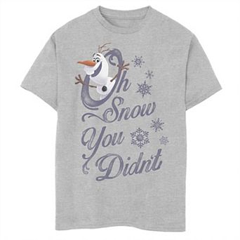 Disney's Frozen Boys 8-20 Olaf Oh Snow You Didn't Graphic Tee