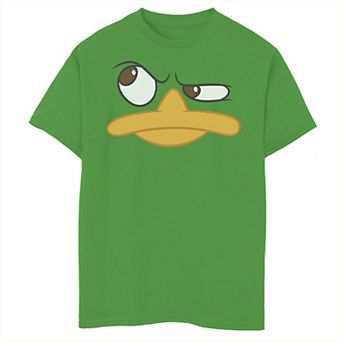 Disney's Phineas & Ferb Boys 8-20 Perry Face Big Face Graphic Tee