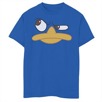 Disney's Phineas & Ferb Boys 8-20 Perry Face Big Face Graphic Tee