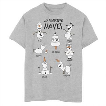 Disney's Frozen Boys 8-20 2 Olaf My Signature Moves Graphic Tee