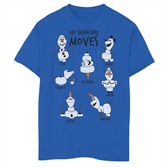 Disney's Frozen Boys 8-20 2 Olaf My Signature Moves Graphic Tee