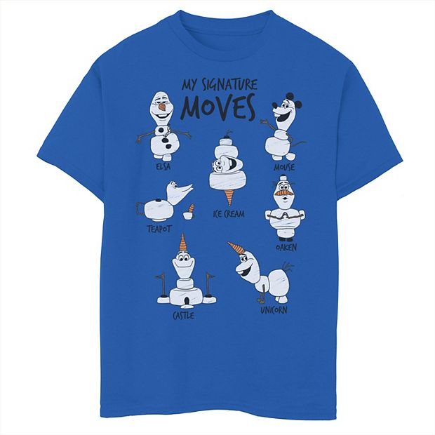 Boys olaf hot sale shirt