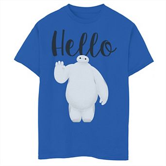 Disney's Big Hero 6 Boys 8-20 Baymax Wave Hello Graphic Tee