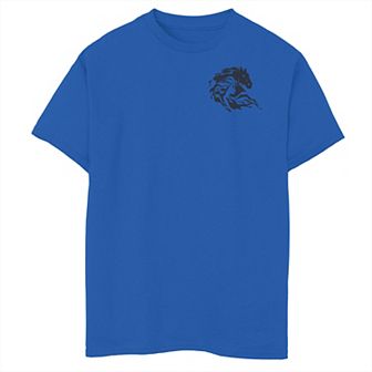 Disney's Frozen Boys 8-20 2 Elsa Water Horse Pocket Graphic Tee