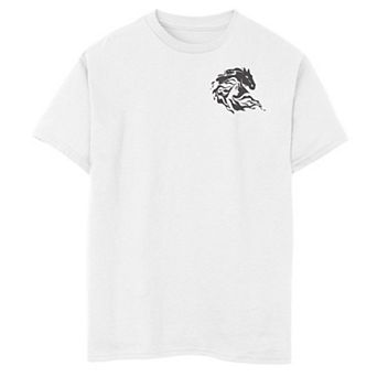 Disney's Frozen Boys 8-20 2 Elsa Water Horse Pocket Graphic Tee