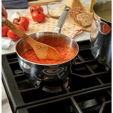 Saveur Voyage Tri-Ply 2-qt. Chef's Pan with Lid