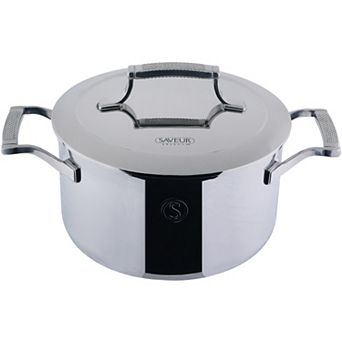 Saveur Selects Voyage Tri-Ply 4-qt Casserole with Lid