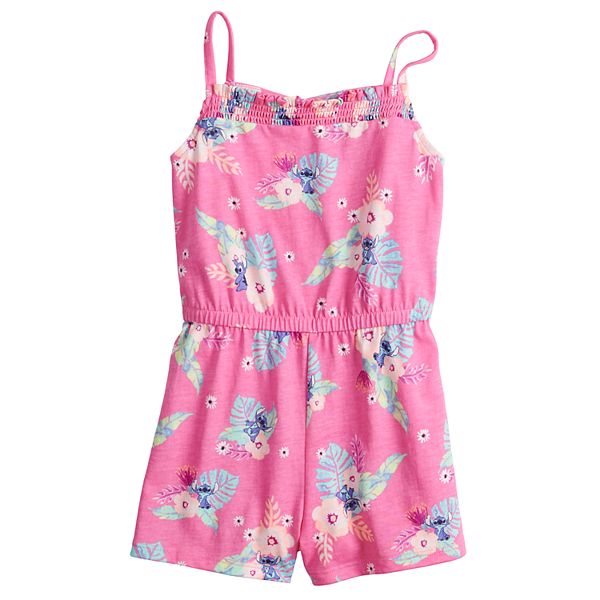 Disney's Lilo & Stitch Toddler Girl Floral Romper by Jumping Beans®