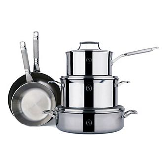 Saveur Selects Voyage Tri-Ply 8 pc Cookware Set