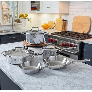 Saveur Voyage Tri-Ply 8-pc. Cookware Set