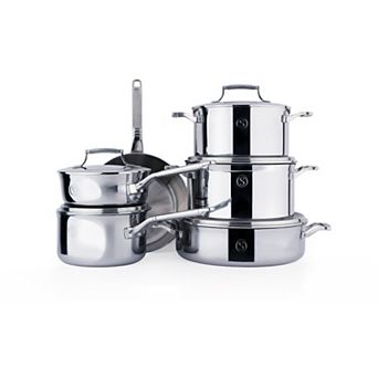Saveur Selects Voyage Tri-Ply 11 pc Cookware Set