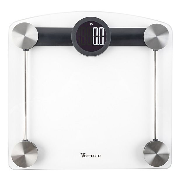 Digital Glass Bathroom Scale Clear - Escali