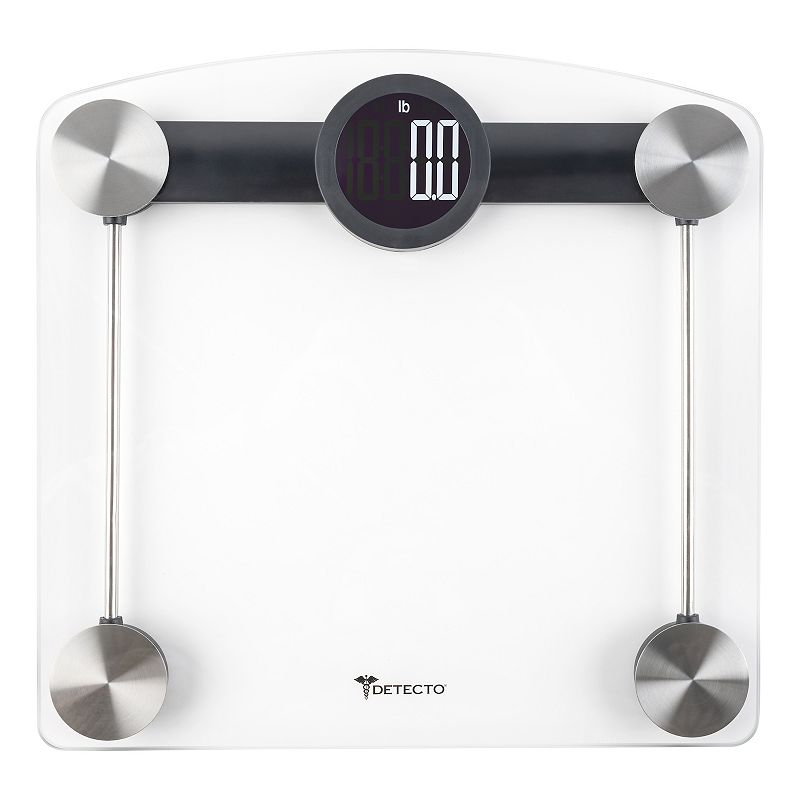 Escali Glass LCD Digital Scale, Multicolor