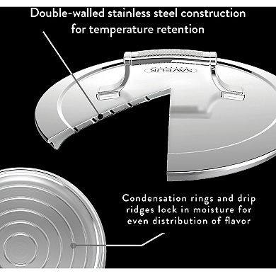 Saveur Voyage Enameled Cast-Iron 3.5-qt. Saucer