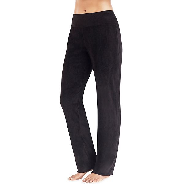 Cuddl Duds Double Plush Velour Boot Leg Pant - Interlude earlier