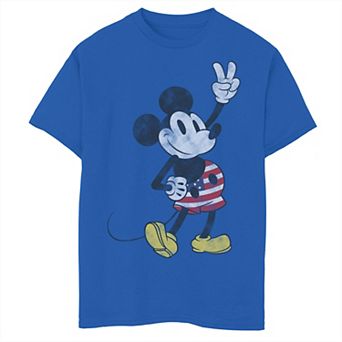 Disney's Mickey & Friends Boys 8-20 American Pants Mickey Graphic Tee