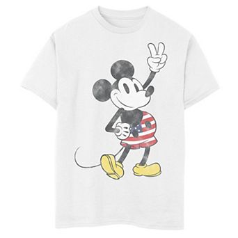 Disney's Mickey & Friends Boys 8-20 American Pants Mickey Graphic Tee