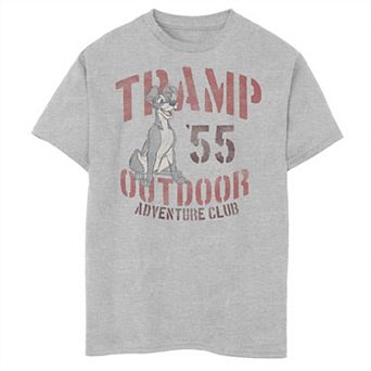 Disney's Lady & The Tramp Boys 8-20 Outdoor Adventure Club '55 Graphic Tee