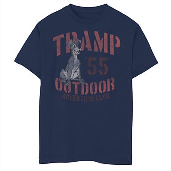 Disney's Lady & The Tramp Boys 6-20 Outdoor Adventure Club '55 Graphic Tee