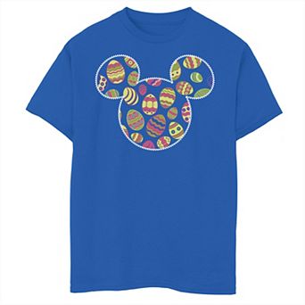 Disney's Mickey & Friends Boys 8-20 Mickey Mouse Easter Egg Fill Graphic Tee