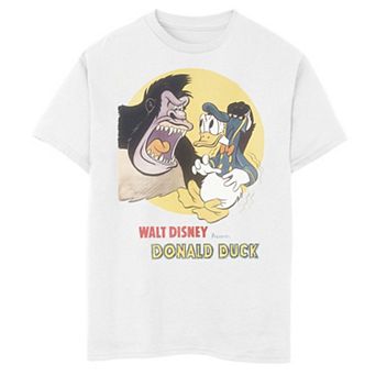 Disney's Mickey & Friends Boys 8-20 Donald Duck And The Gorilla Graphic Tee