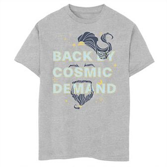 Disney's Aladdin Boys 8-20 Live Action Back By Cosmic Demand Genie Beard Graphic Tee