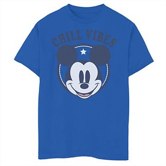Disney's Mickey Mouse Boys 8-20 Chill Vibes Portrait Graphic Tee